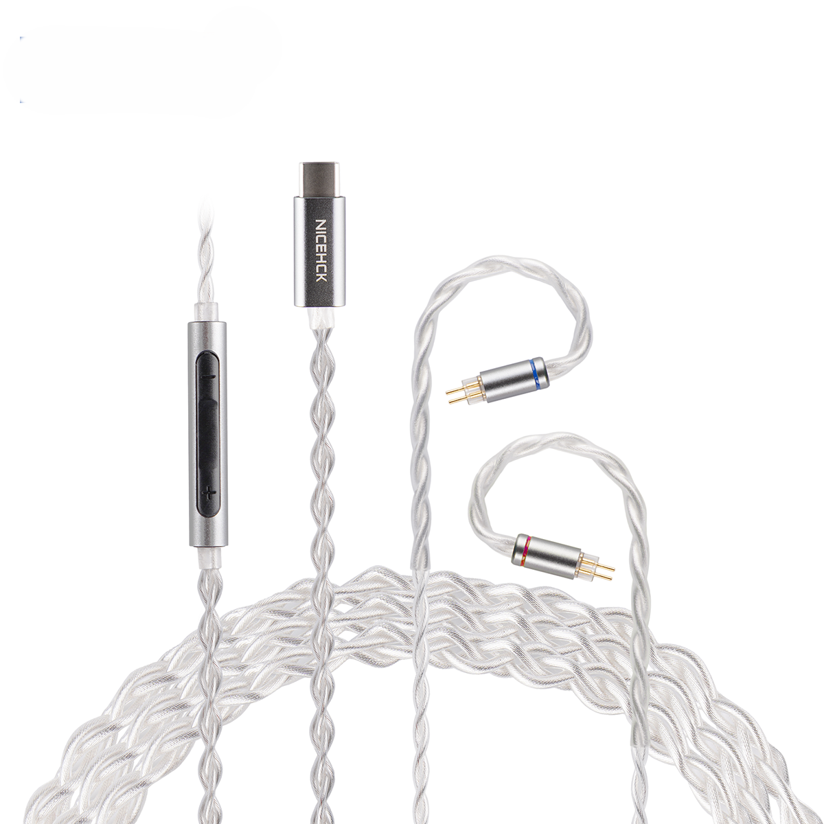NiceHCK SP4 2 PIN USB TYPE C IEM Cable