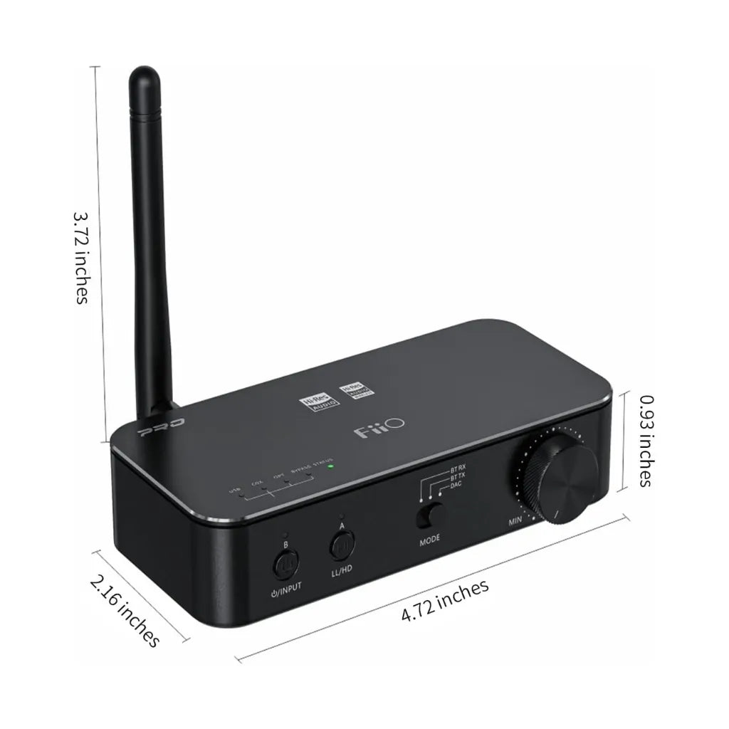 Fiio BTA30 Pro Bluetooth Wireless Transceiver (Transmitter and Receiver) - Refurbished