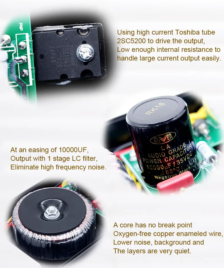 Audio Phonic 120W Linear Power Supply