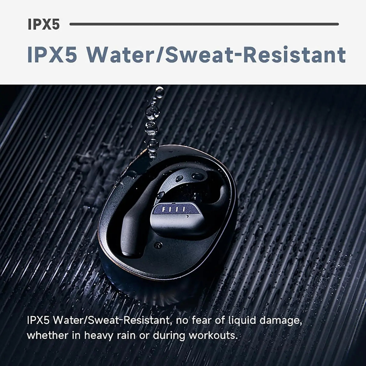 Fill GS Open Ear Earbuds Wireless Earbuds with LDAC for Hi-Res Audio