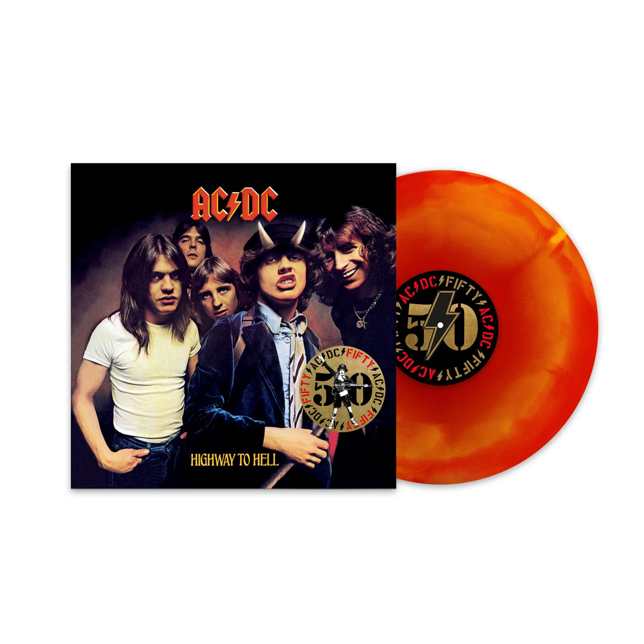 AC DC - Highway to Hell - 50th Anniversary Limited Edition Hellfire Vinyl