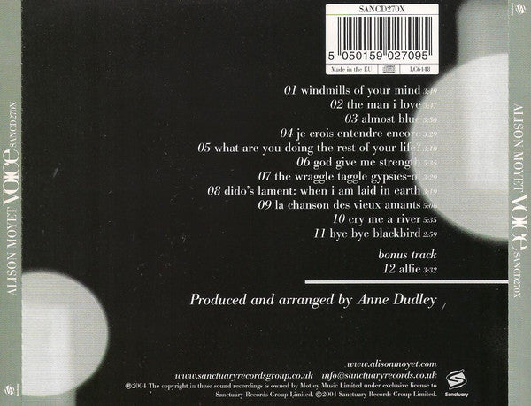 Alison Moyet – Voice (Used) (Mint Condition)