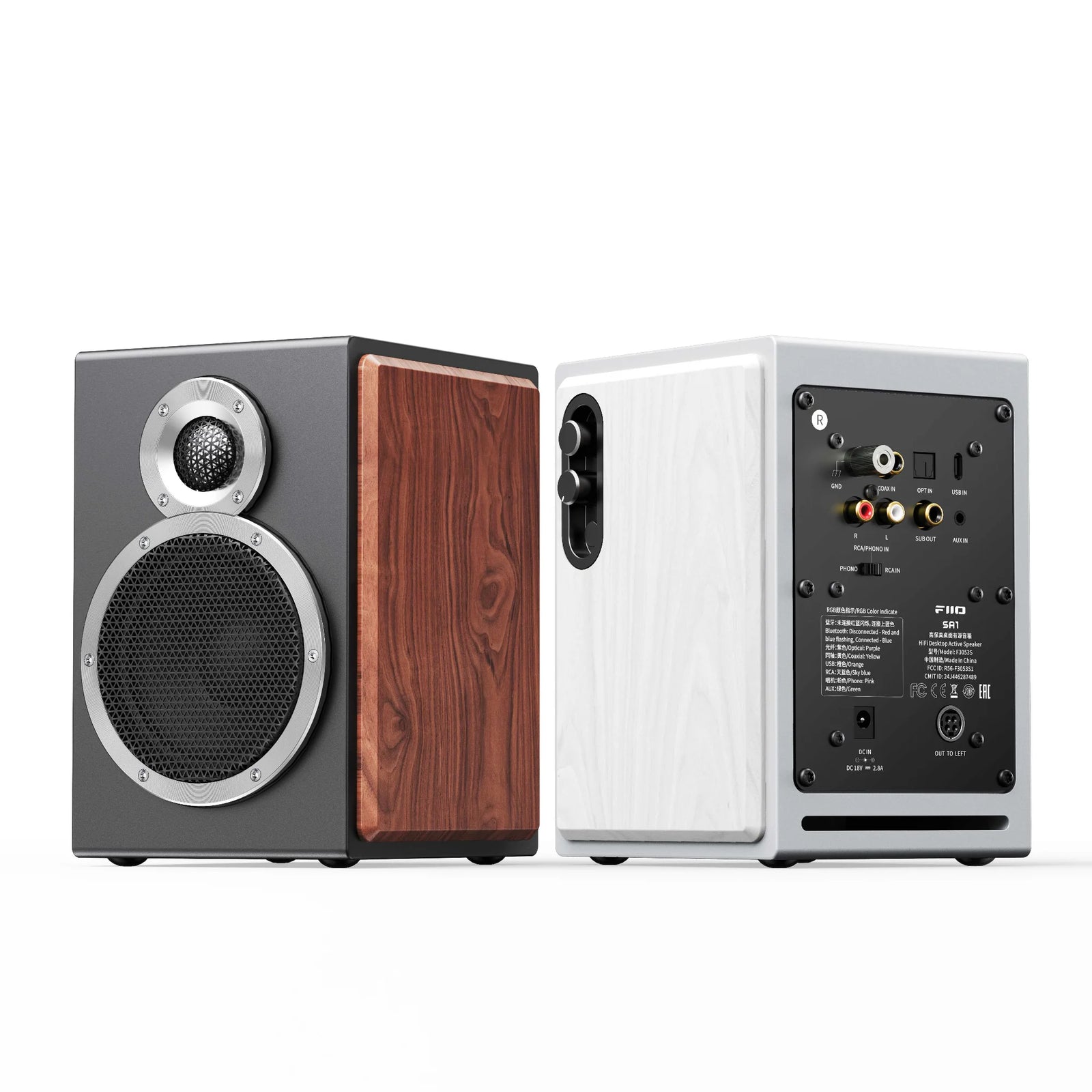 FiiO SA1 High-Fidelity Bluetooth Desktop Speakers