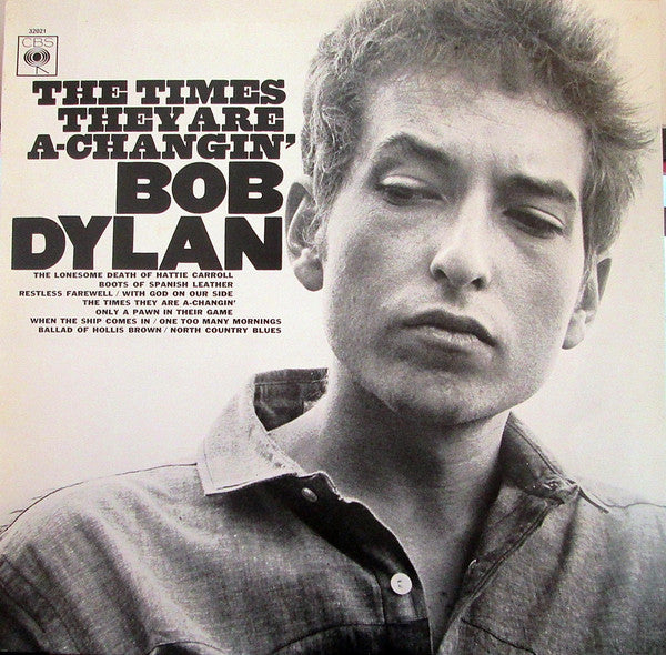 Bob Dylan – The Times They Are A-Changin' (Used) (Mint Condition) - Vinyl
