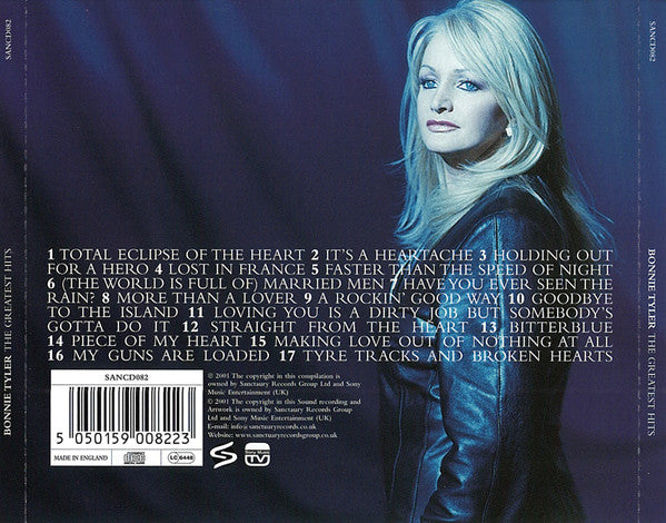 Bonnie Tyler - Greatest Hits (Used) (Mint Condition) CD