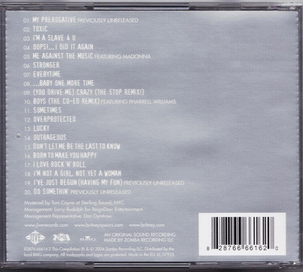 Britney Spears – Greatest Hits: My Prerogative (Used) (Mint Condition)