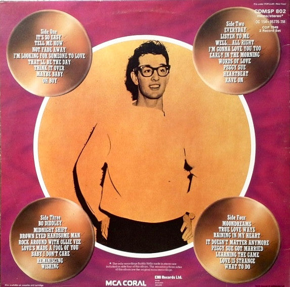 Buddy Holly – Legend - 2 Discs (Used) (Mint Condition) - Vinyl
