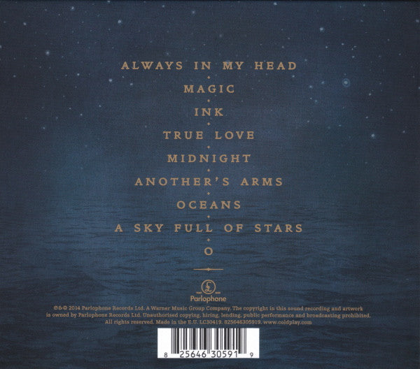Coldplay - Ghost Stories (Used) (Mint Condition)
