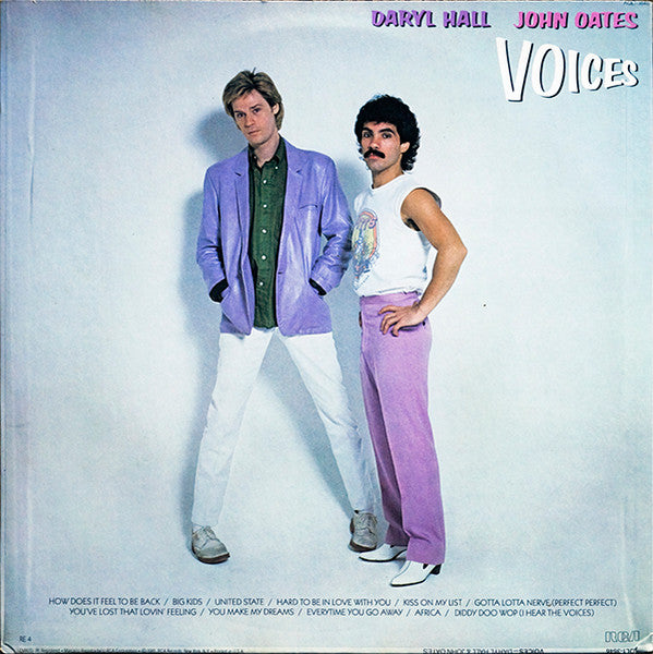 Daryl Hall & John Oates – Voices (Used) (Mint Condition)