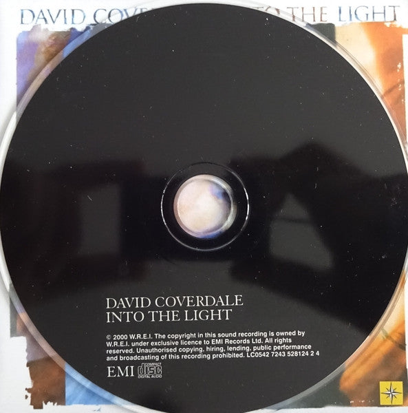 David Coverdale – Into The Light (Used) (Mint Condition) CD