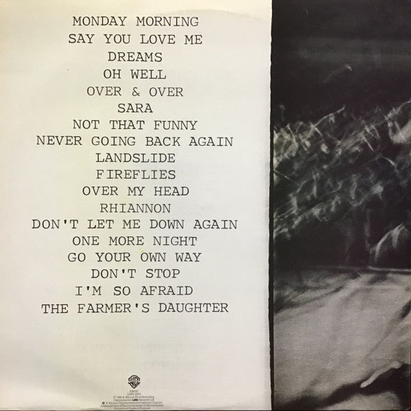 Fleetwood Mac – Fleetwood Mac Live (Used) (Mint Condition) - Vinyl