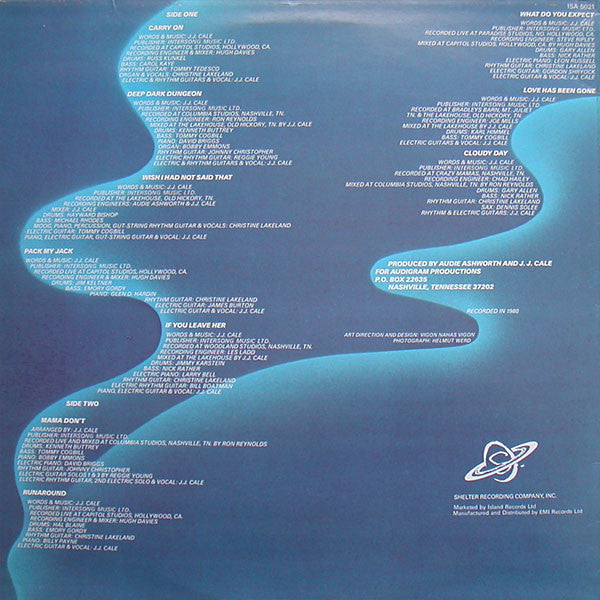J.J. Cale – Shades (Used) (Mint Condition) - Vinyl