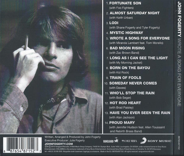 John Fogerty – Wrote A Song For Everyone (Used) (Mint Condition) CD