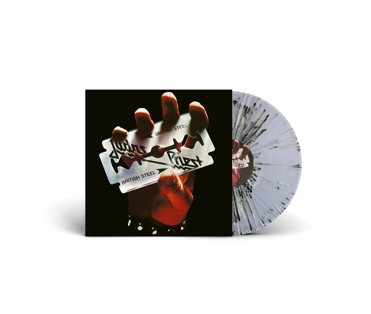 Judas Priest British Steel - Black & White Splatter Vinyl (National Album Day 2024)