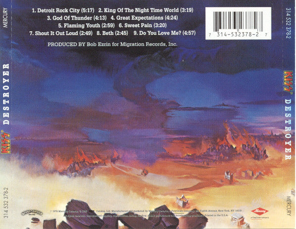 Kiss – Destroyer (Used) (Mint Condition)