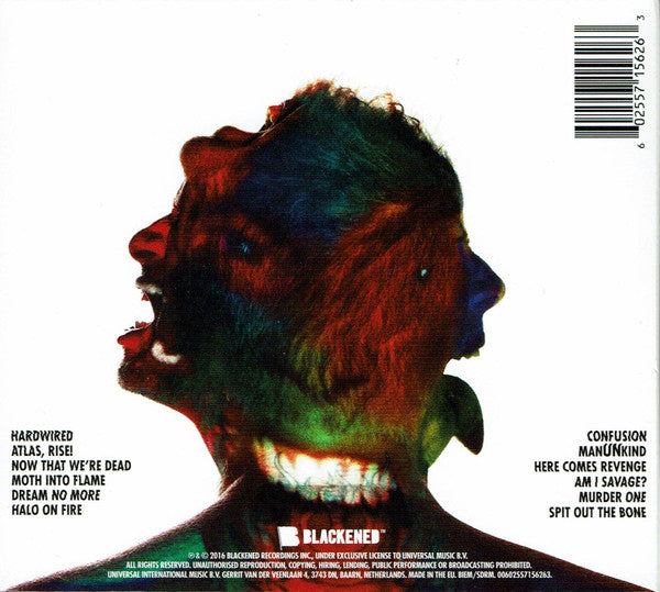 Metallica – Hardwired...To Self-Destruct 2 Discs (Used) (Mint Condition)