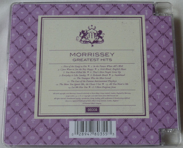 Morrissey – Greatest Hits (Used) (Mint Condition) CD