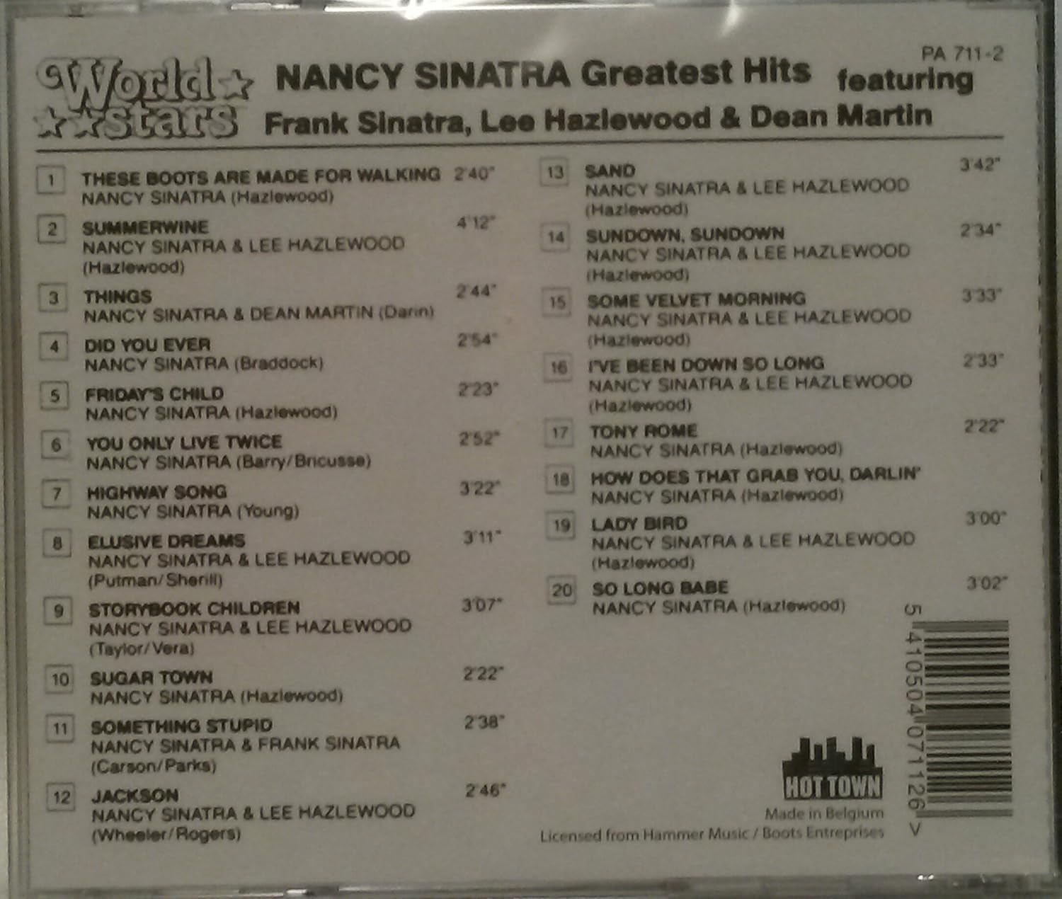 Nancy Sinatra – Nancy's Greatest Hits (Used) (Mint Condition)