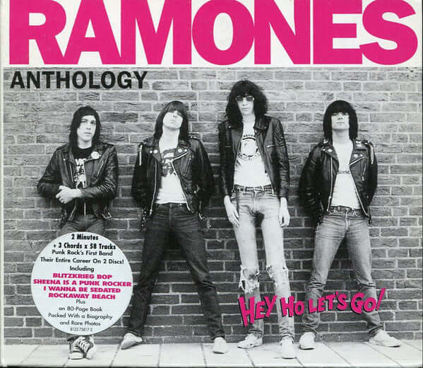 Anthology (Hey Ho Let's Go!) - Ramones - 2 Discs (Used) (Mint Condition)