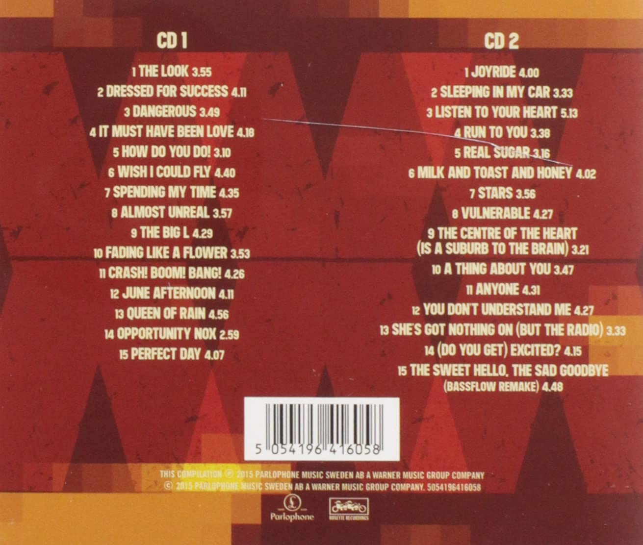 Roxette - 30 Biggest Hits XXX 2 Discs (Used) (Mint Condition)