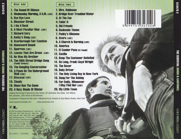 Simon & Garfunkel – The Essential Simon & Garfunkel 2 Discs (Used) (Mint Condition)