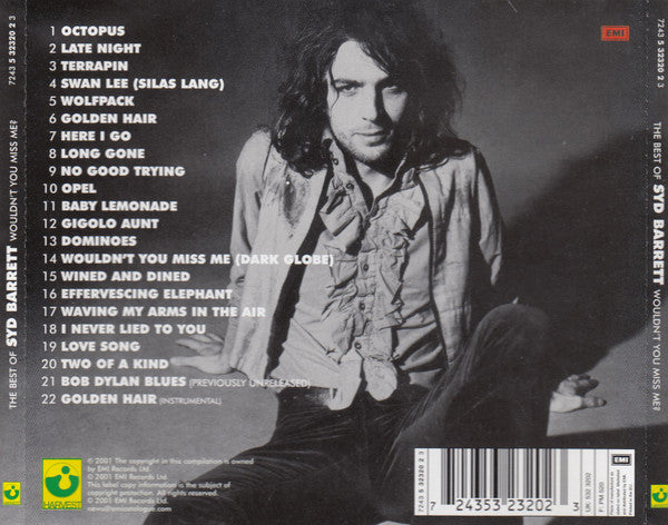 Syd Barrett – The Best Of Syd Barrett - Wouldn't You Miss Me? (Used) (Mint Condition) - CD