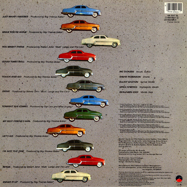 The Cars – The Cars Greatest Hits (Used) (Mint Condition) - Vinyl