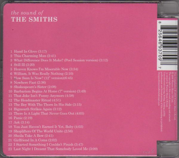 The Smiths - The Sound Of The Smiths (Used) (Mint Condition) CD