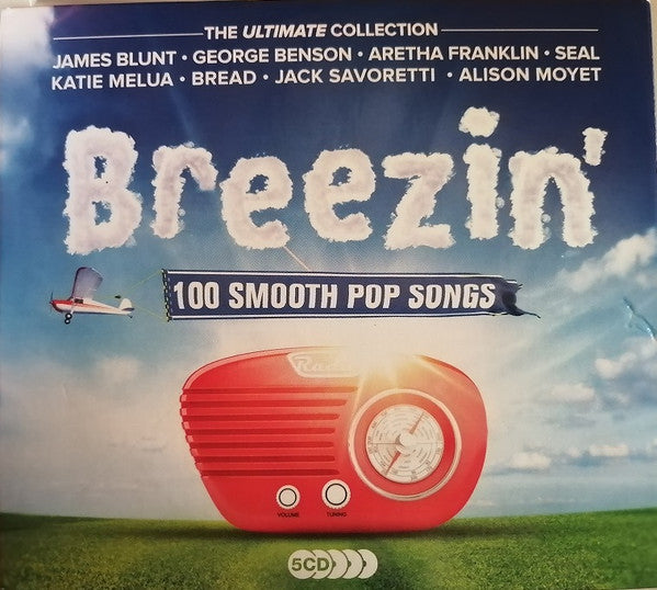 Various – Breezin' - 100 Smooth Pop Songs (The Ultimate Collection) - 5 Discs (Used) (Mint Condition) CD