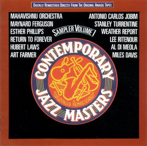 Various – Contemporary Jazz Masters Sampler, Volume 1 (Used) (Mint Condition)