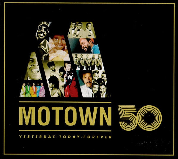 Various – Motown 50 (Yesterday - Today - Forever) 3 Discs (Used) (Mint Condition)