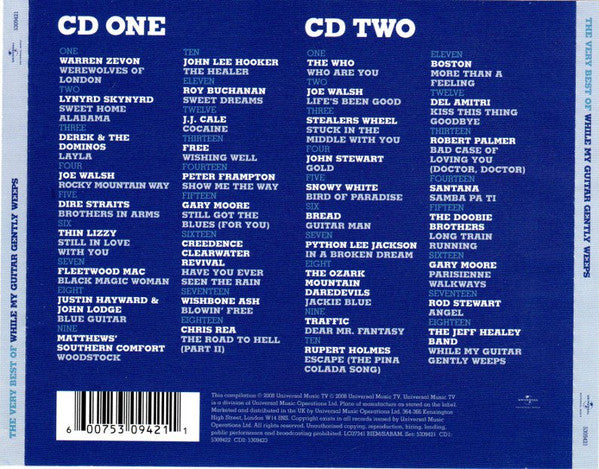 Various - The Very Best Of While My Guitar Gently Weeps - 2 Discs (Used) (Mint Condition) CD