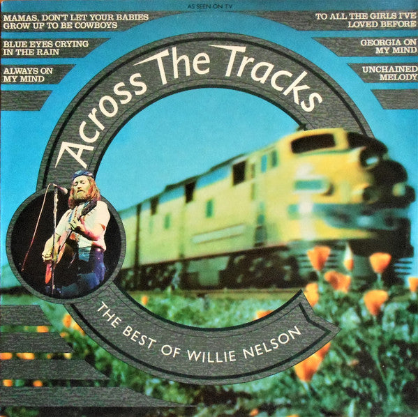 Willie Nelson - Across The Tracks (Used) (Mint Condition) Vinyl
