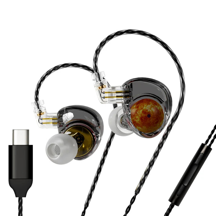 ND Planet 12mm Beryllium-Plated Dynamic Driver Hi-Fi IEM