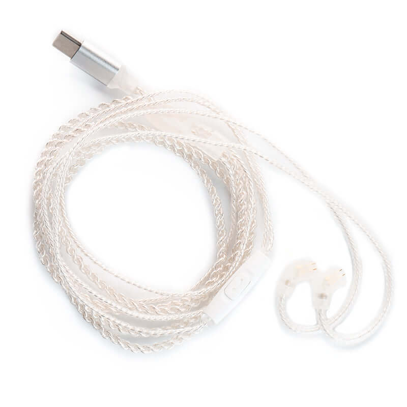 KB EAR Type-C Cable With Mic OFC/Silver Plated