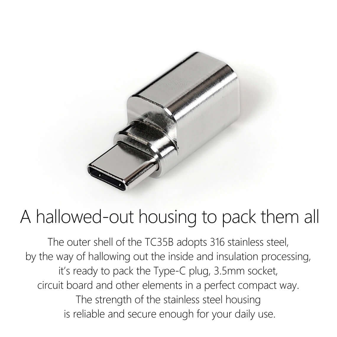 DDHIFI TC35B/TC35i USB type-C/lightning to Jack 3.5 Cable Adapter