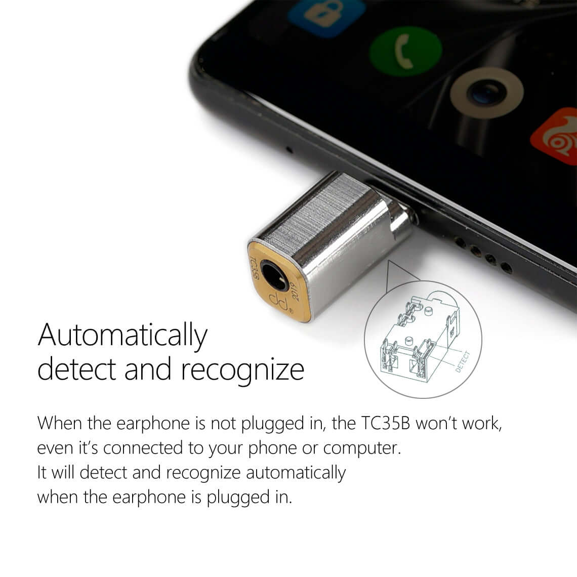 DDHIFI TC35B/TC35i USB type-C/lightning to Jack 3.5 Cable Adapter