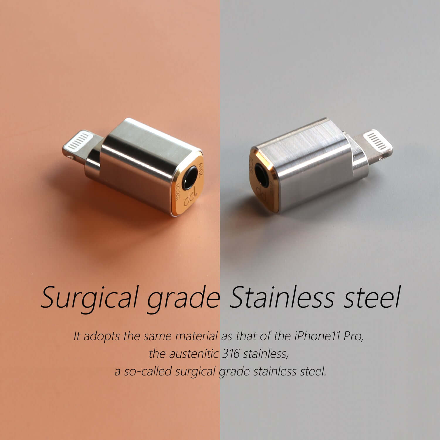 DDHIFI TC35B/TC35i USB type-C/lightning to Jack 3.5 Cable Adapter