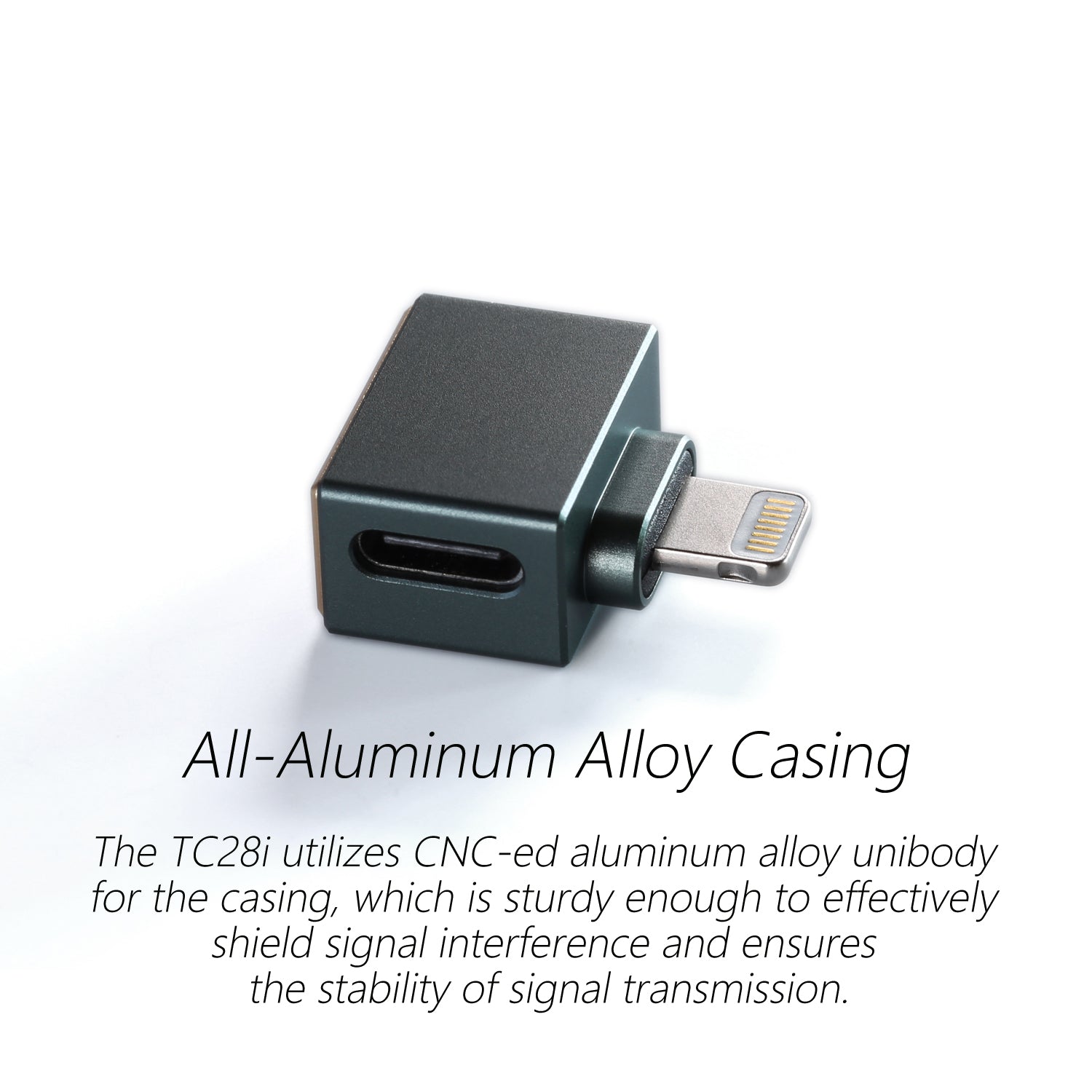 DDHIFI TC28i Lightning to Type C OTG Adapter