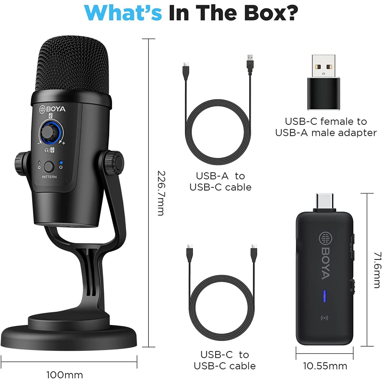 BOYA BY-PM500W Wireless Microphone