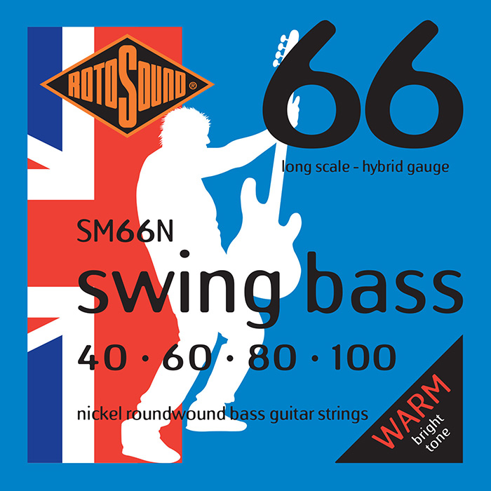 Rotosound Music Strings- Swing Bass 66 Bass Guitar Strings
