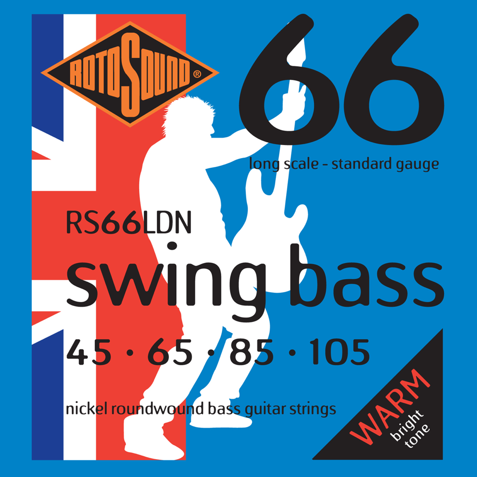 Rotosound Music Strings- Swing Bass 66 Bass Guitar Strings