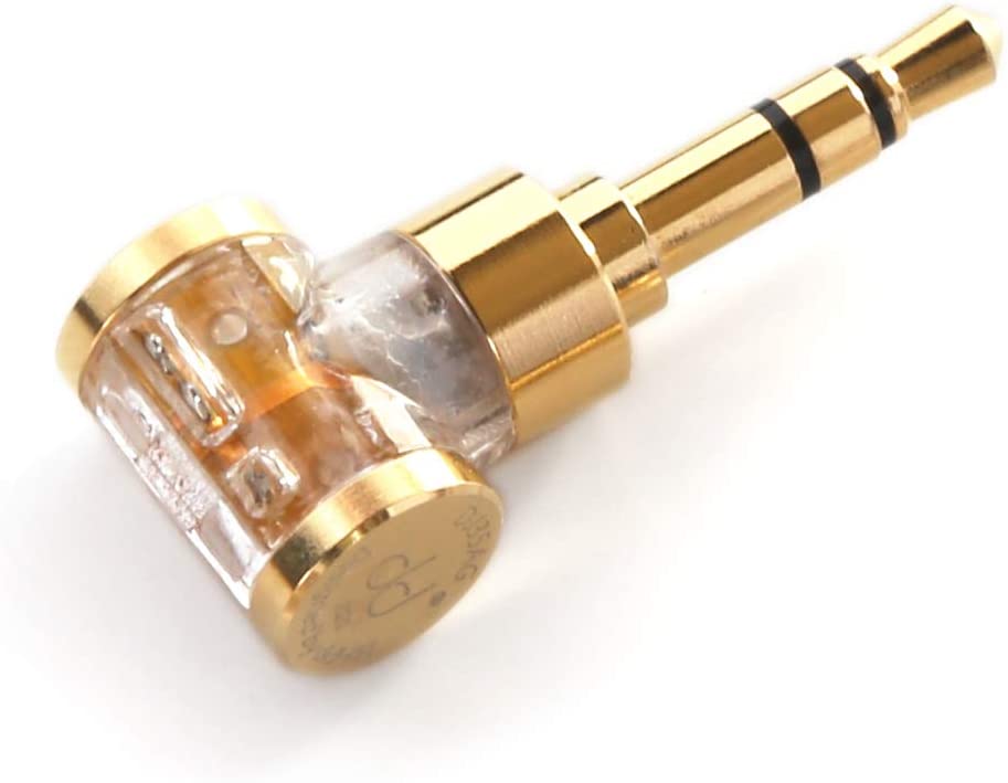 DDHIFI DJ35AG (3.5mm male to 2.5mm female) / DJ44AG (4.4mm male to 2.5mm female) Gold Version Adapter