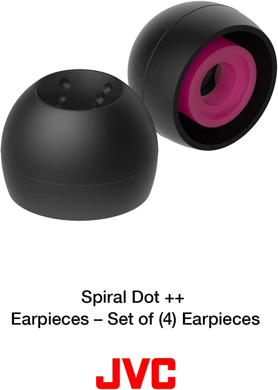 JVC Spiral Dot ++ Eartips
