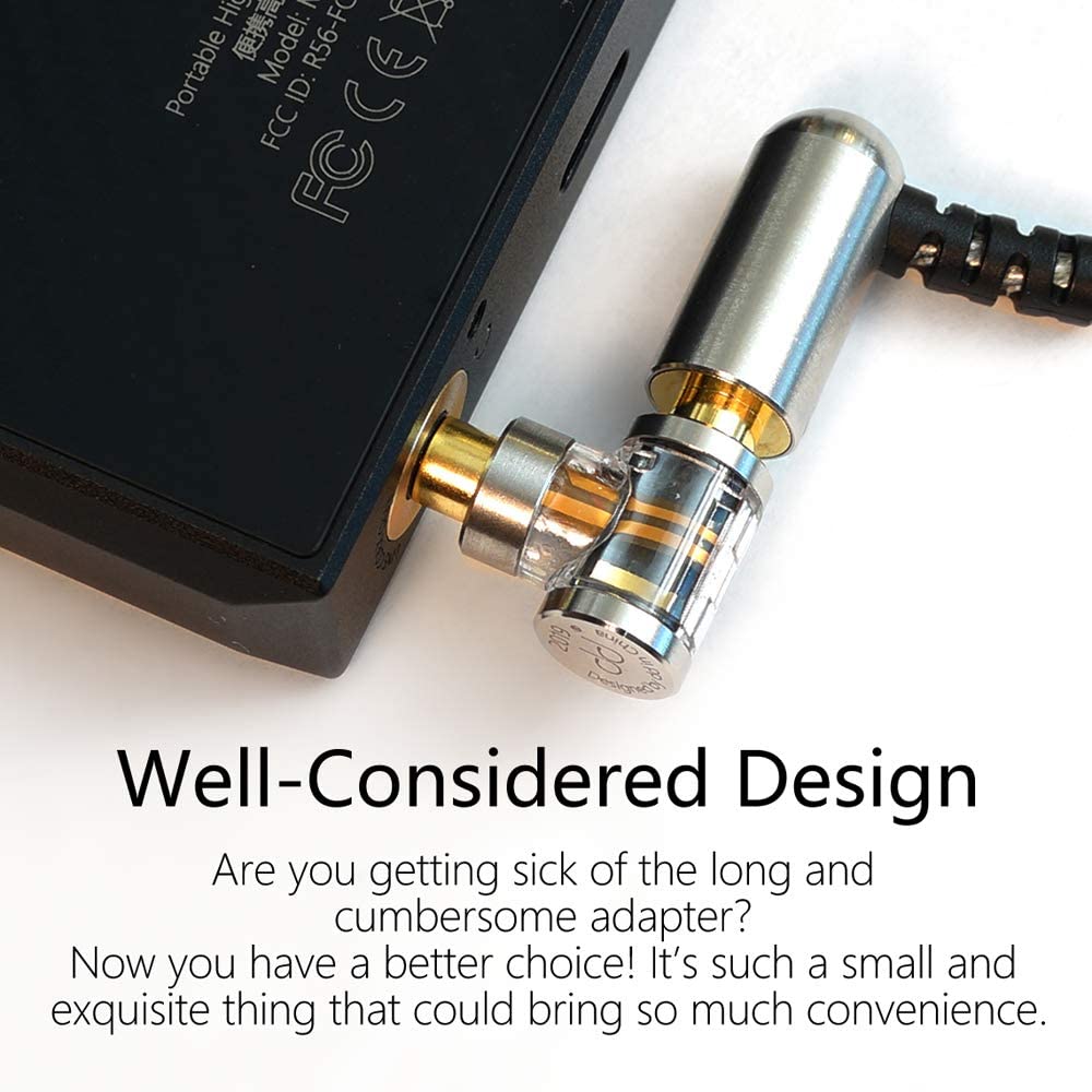 DDHIFI DJ35A 3.5mm to 2.5mm female and DJ44A 4.4 to 2.5mm female adapter