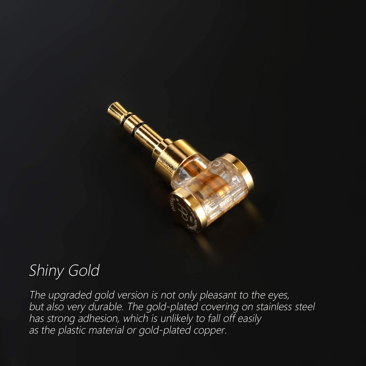 DDHIFI DJ35AG (3.5mm male to 2.5mm female) / DJ44AG (4.4mm male to 2.5mm female) Gold Version Adapter