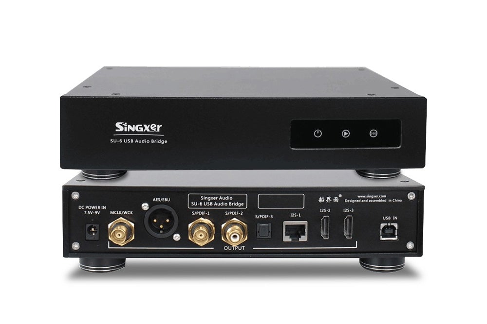 Singxer SU-6 XMOS XU208 CPLD Femtosecond Clock USB Digital Interface