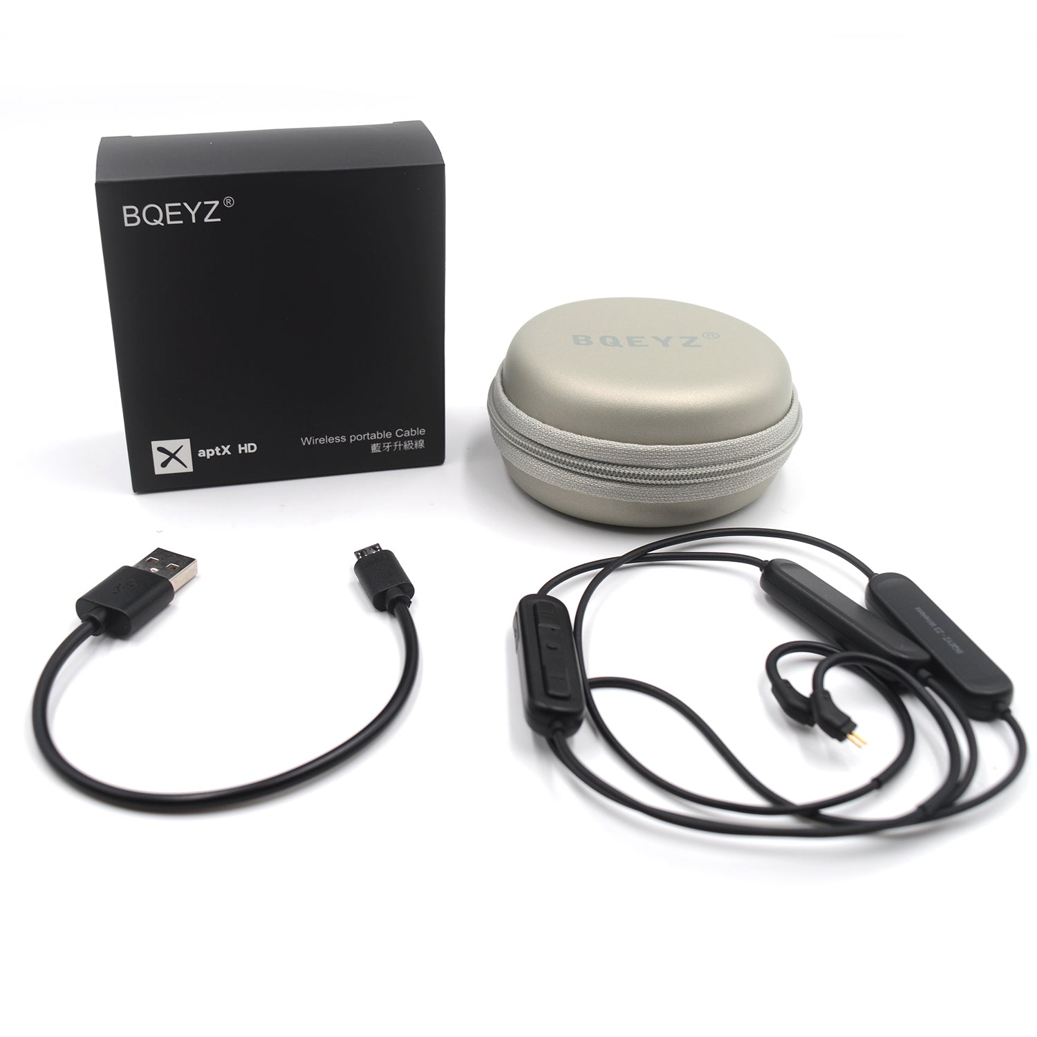 BQEYZ Z3 MMCX/ 2Pin 0.78mm Bluetooth 5.0 AptX-HD Wireless HiFi Earphone Cable