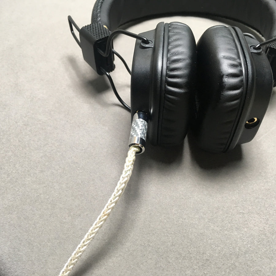 AUX Cable - Male to Male 8 Shares 58 Cores Silver Foil Wire