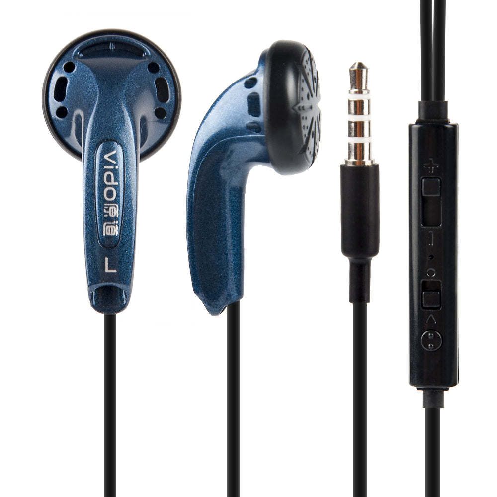 WOOEASY DIY VIDO Earbud (Blue & Black)